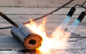 Corner Row asphalt flat roofing repairs