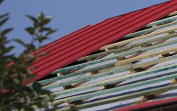 Corner Row corrugated roofing costs