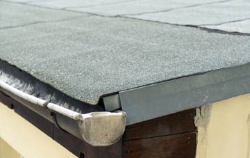 repair or replace Corner Row flat roofing?