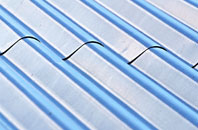 Corner Row corrugated roofing